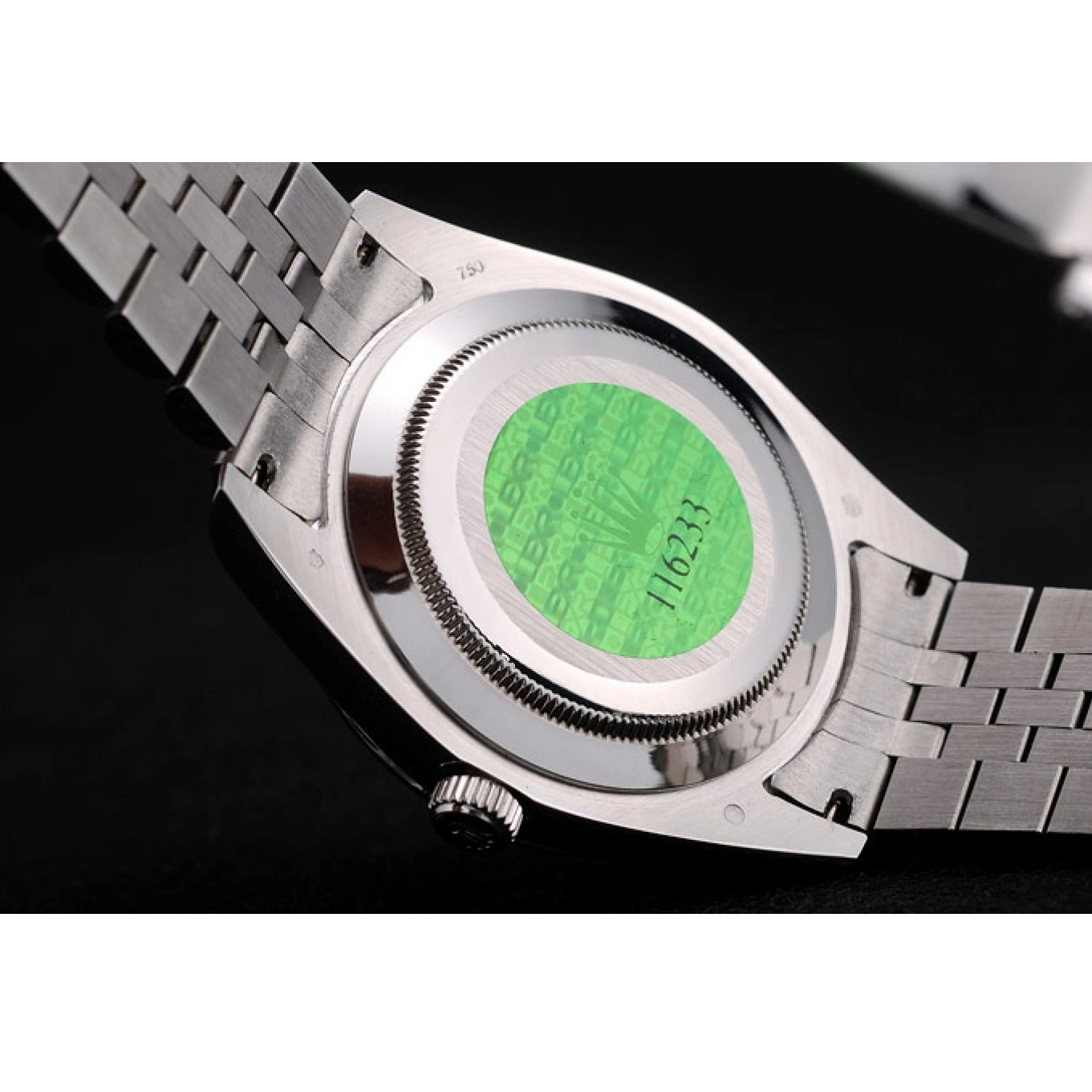 Good Copy Rolex Watches Flower DateJust 41983 Stainless Dial Steel Bezel Ribbed Rolex Silver 0817